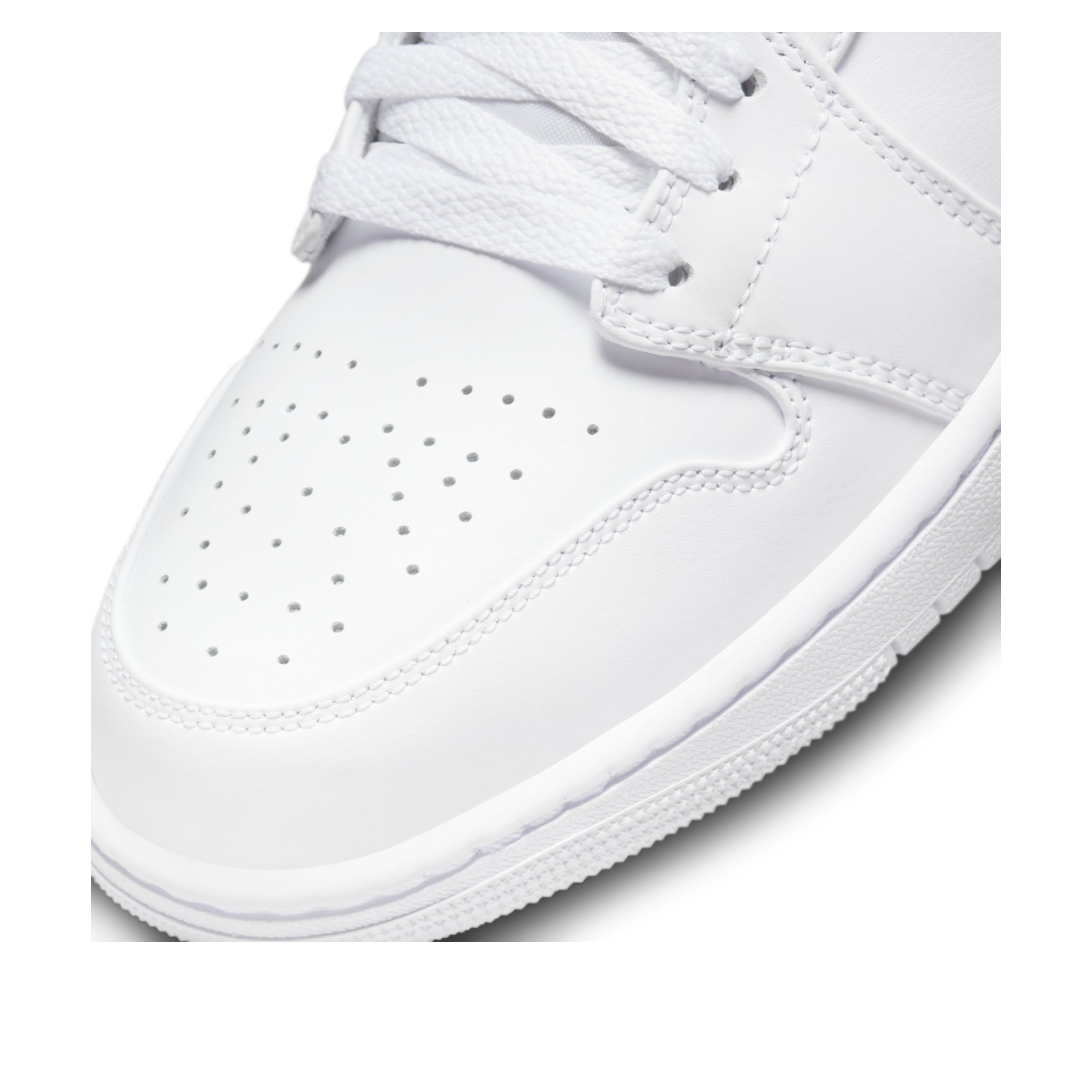 Air Jordan 1 Mid 'Triple White' 2022 554724-136