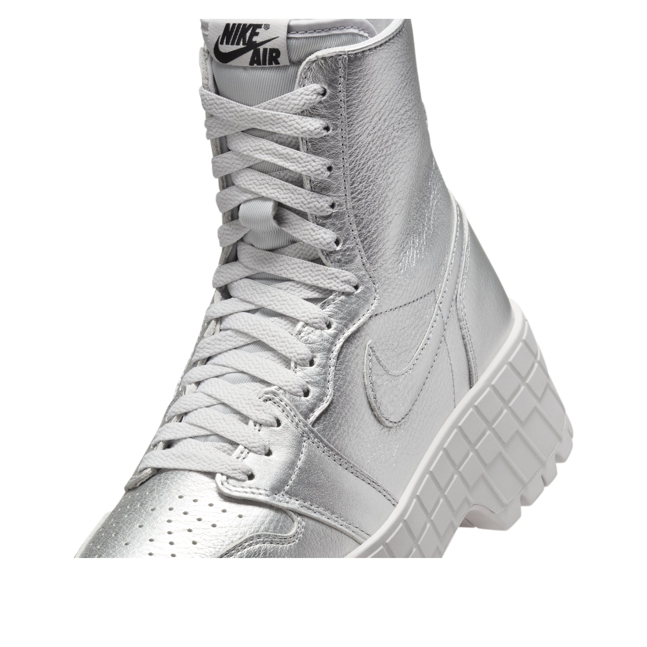 (WMNS) Air Jordan 1 High Brooklyn 'Metallic Silver' FJ5737-002