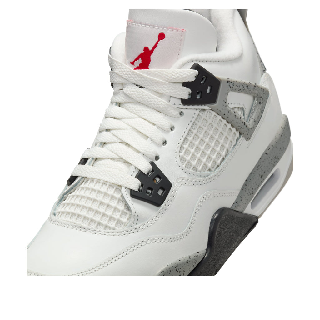 (GS) Air Jordan 4 Retro 'White Cement' 2025 IB4171-100