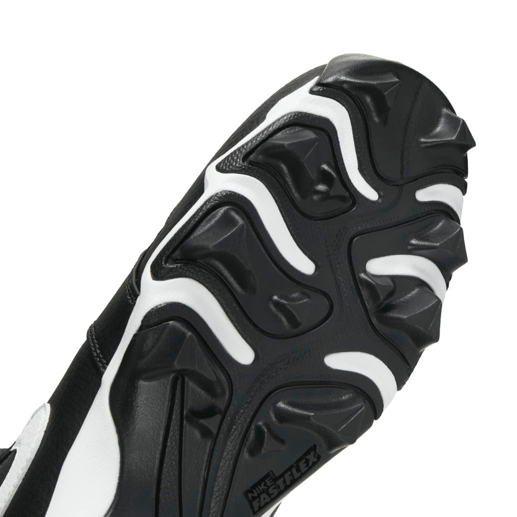 (GS) Air Jordan 1 Mid Cleat 'Black White' HF6883-001