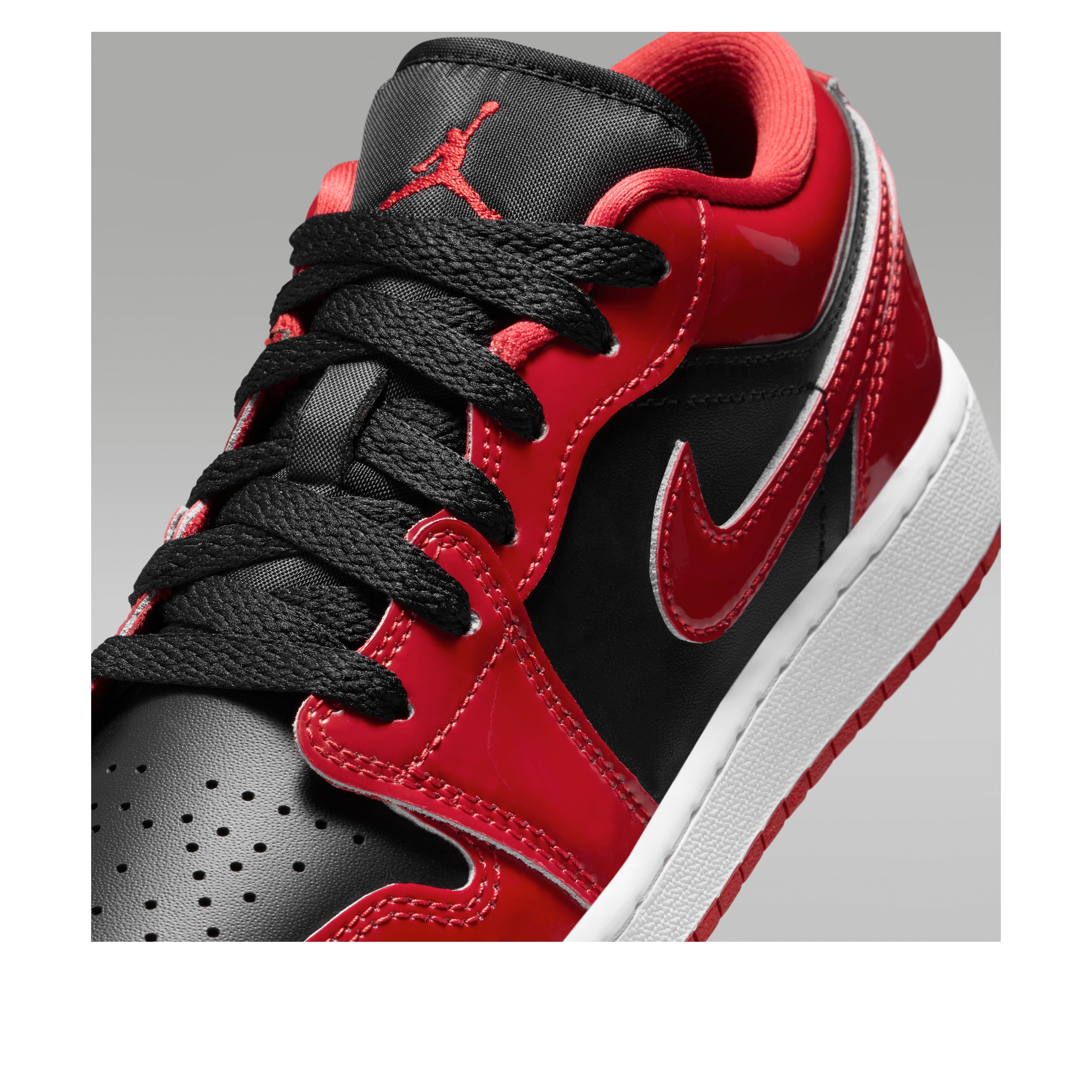 Air Jordan 1 Low SE 'Black White Varsity Red' HV4396-006