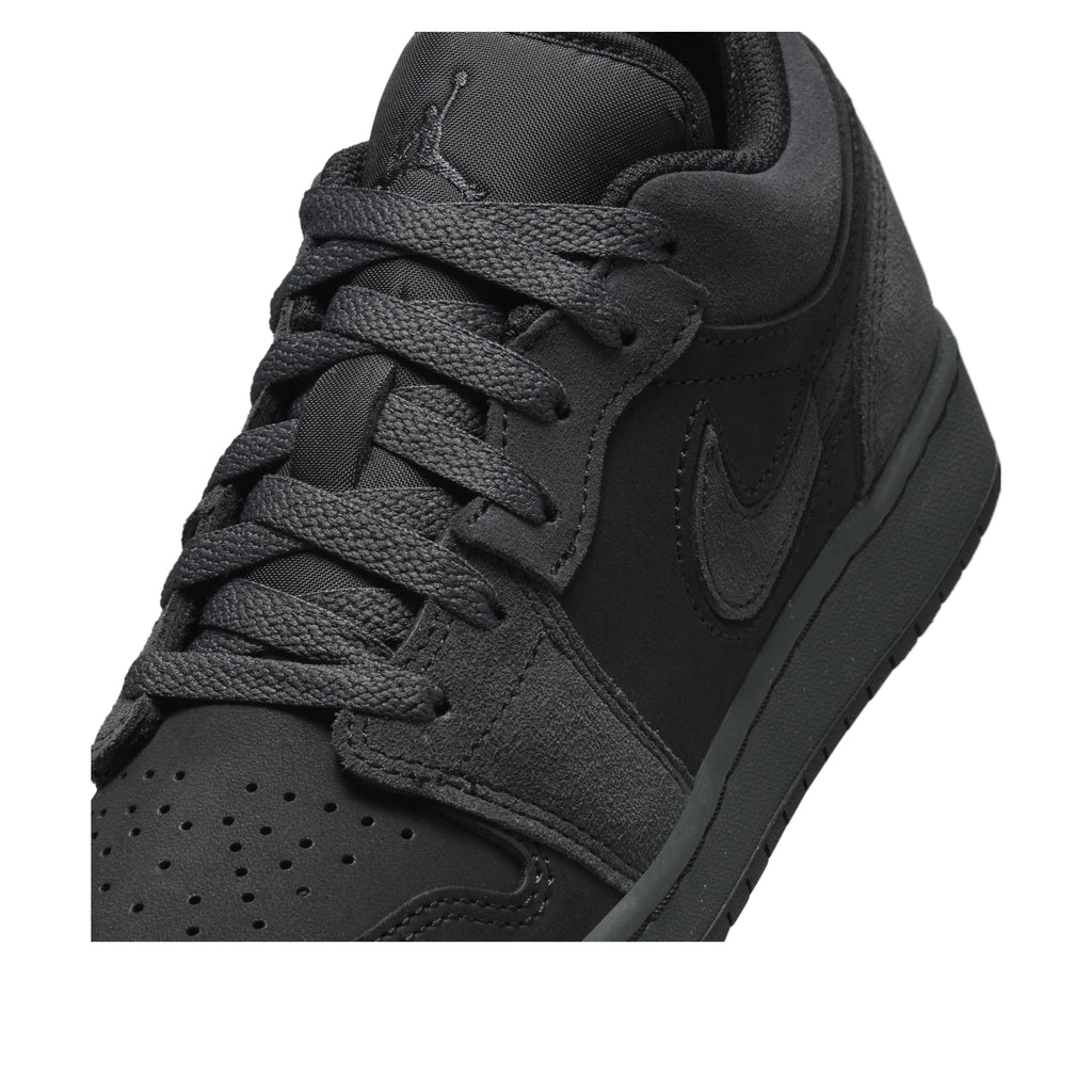 (GS) Air Jordan 1 Low SE Craft 'Dark Smoke Red' FQ7757-001