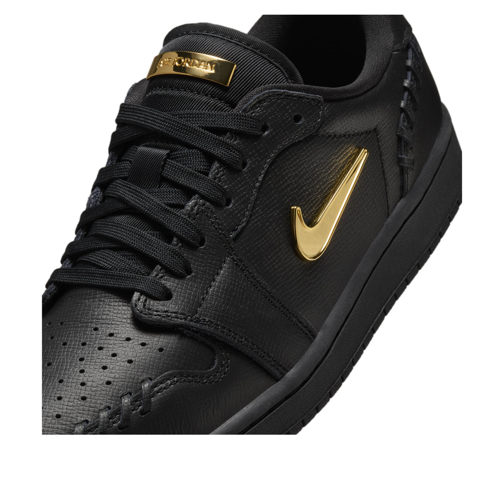 (WMNS) Air Jordan 1 Low Method of Make 'Black Metallic Gold' FN5032-007