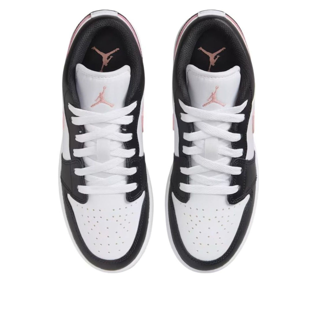 (GS) Air Jordan 1 Low 'White Black Rust Pink' 553560-165
