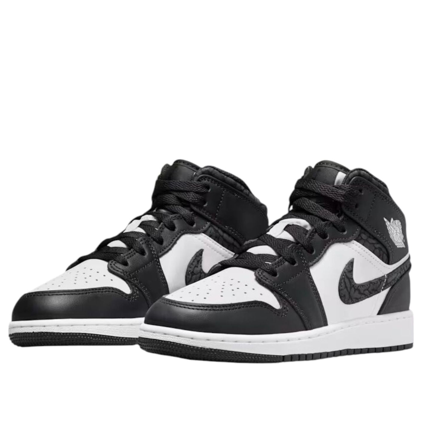(GS) Air Jordan 1 Mid SE 'Panda Elephant' FB9909-001