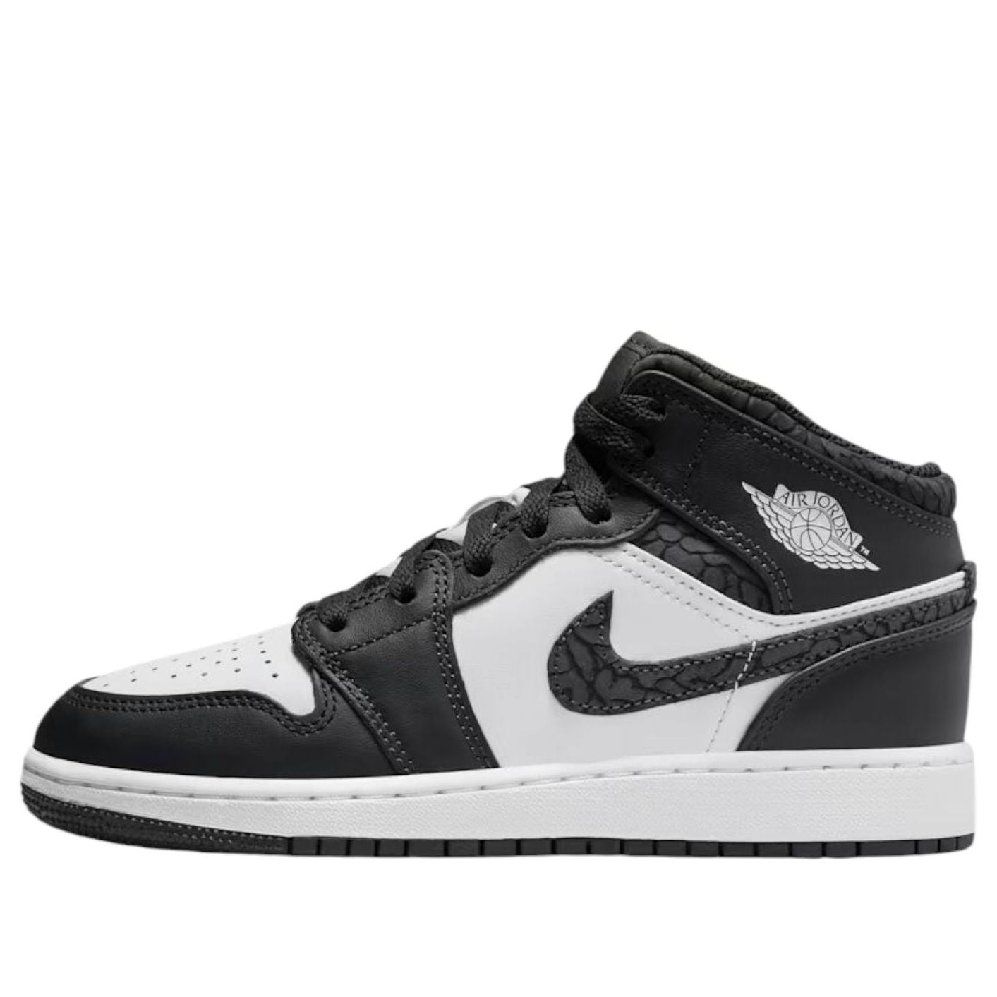 (GS) Air Jordan 1 Mid SE 'Panda Elephant' FB9909-001