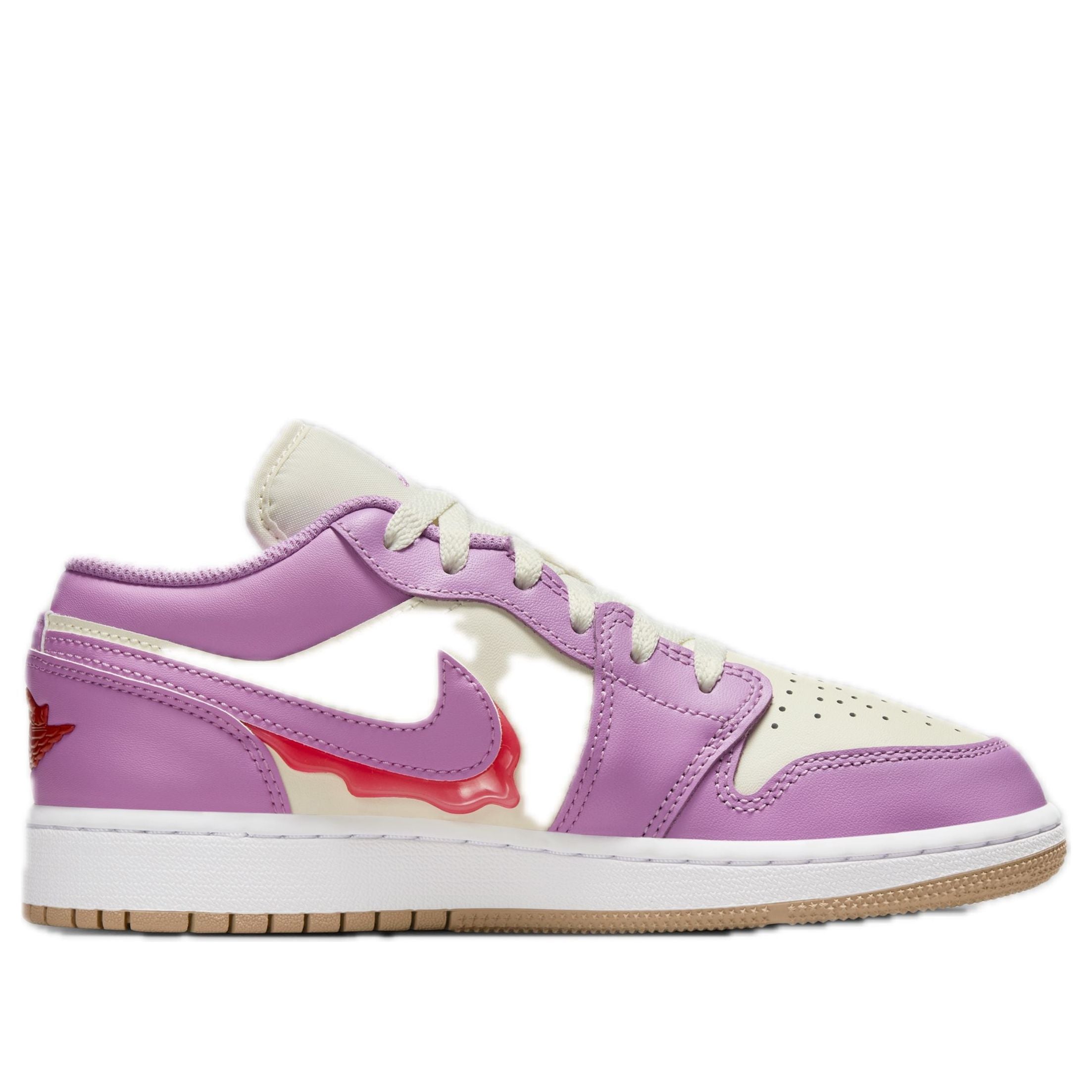 (GS) Air Jordan 1 Low SE 'Lush Fuchsia Pale Ivory' HJ5961-500