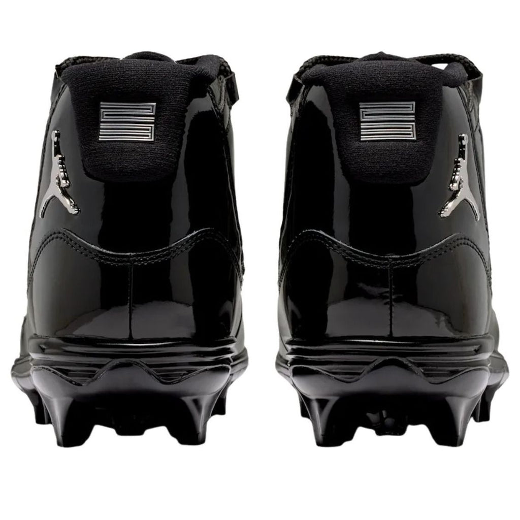 Air Jordan 11 Mid TD Cleats 'Black Patent' HM7324-001