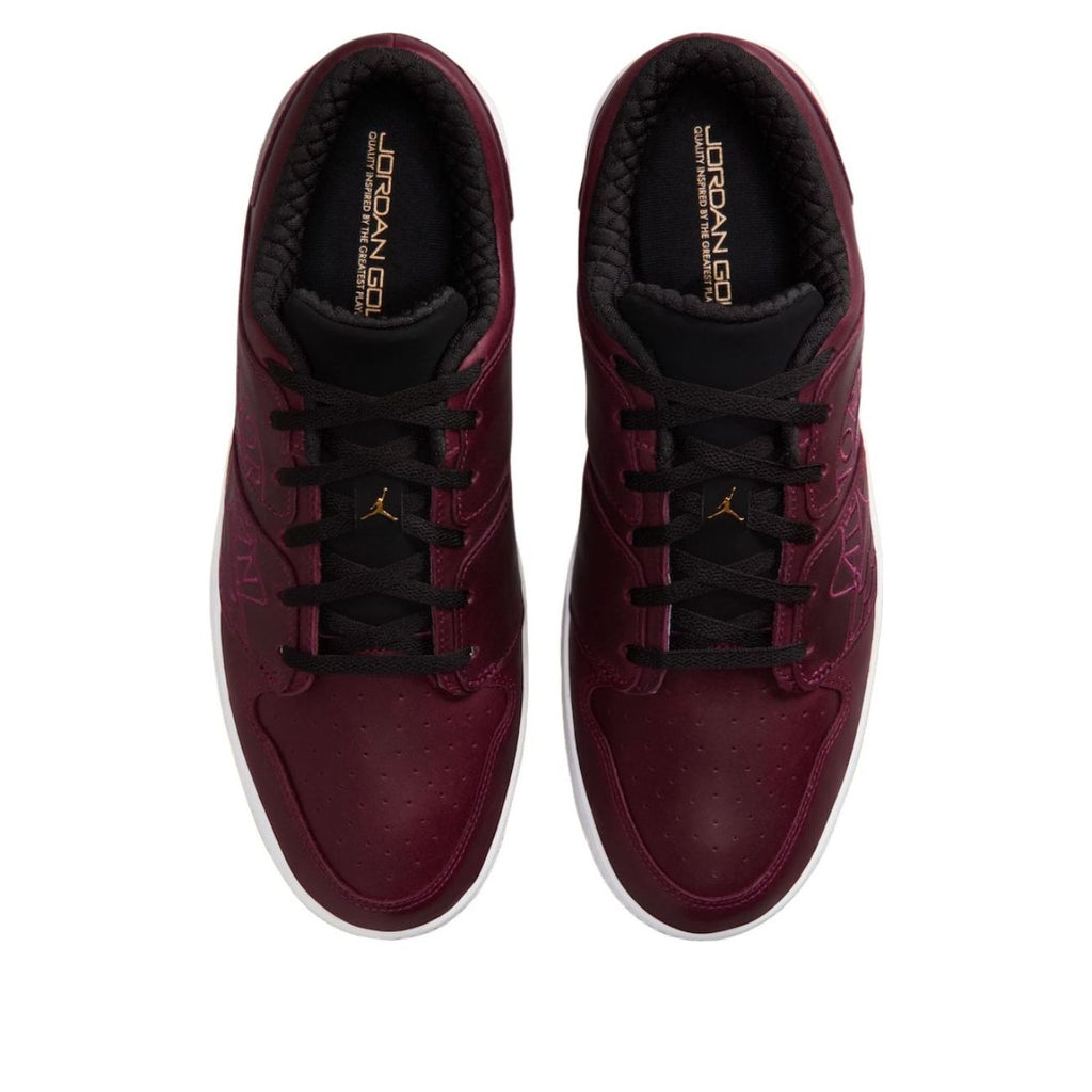 Air Jordan Nu Retro 1 Low Golf 'Bordeaux White Black' IB1809-100