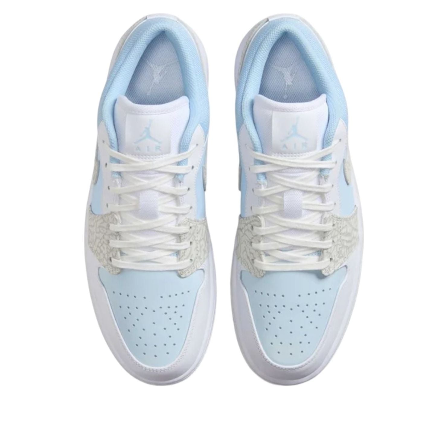 Air Jordan 1 Low SE 'Blue Tint Elephant Print' IB7692-400