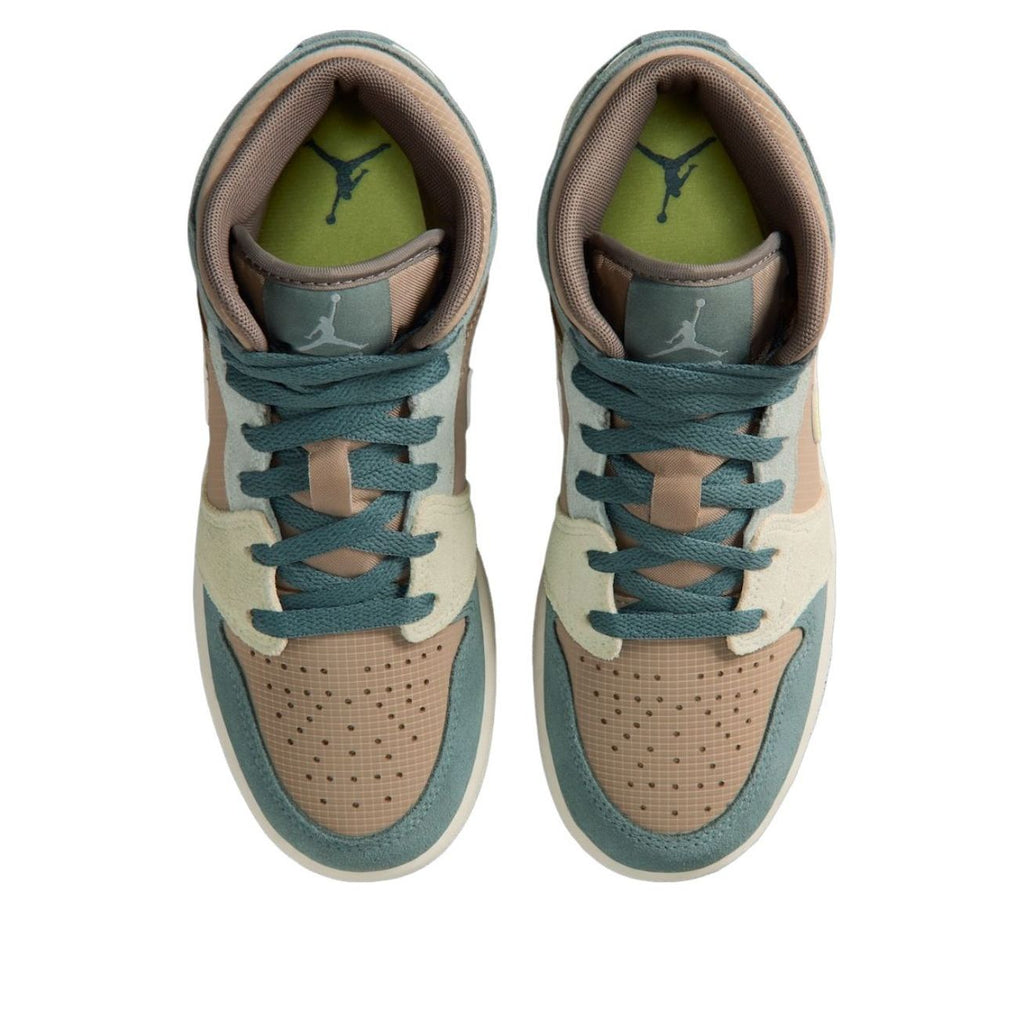 (GS) Air Jordan 1 Mid We Outside 'Khaki Hasta' IF2873-200