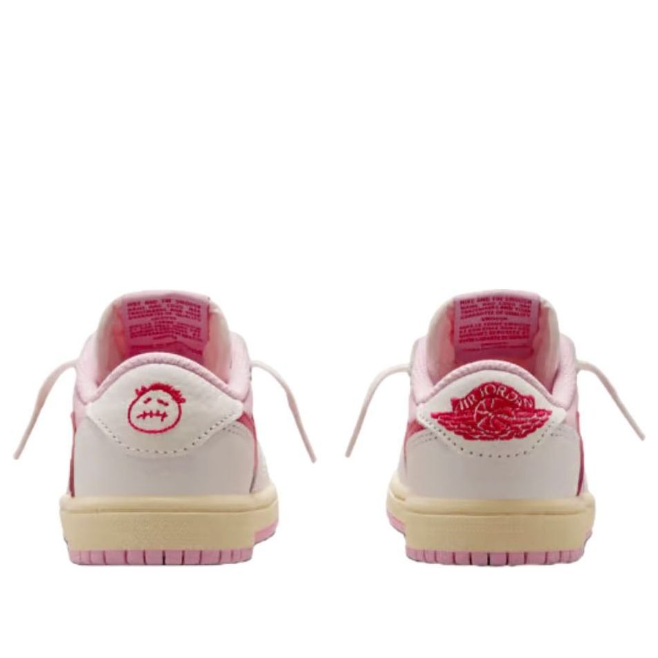 (PS) Air Jordan x Travis Scott 1 Retro Low OG 'Sail Tropical Pink' IQ7605-101