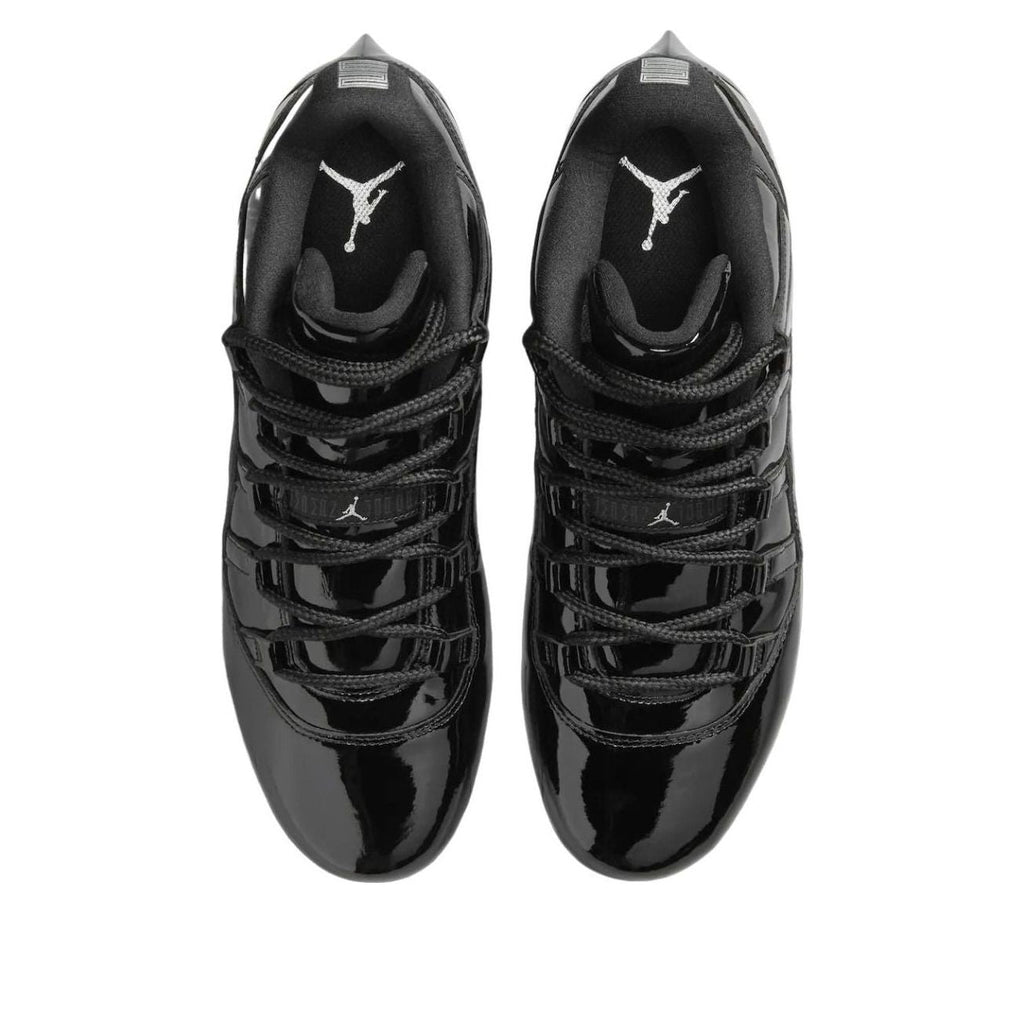 Air Jordan 11 Low TD Cleat 'Black Patent' IQ8113-001