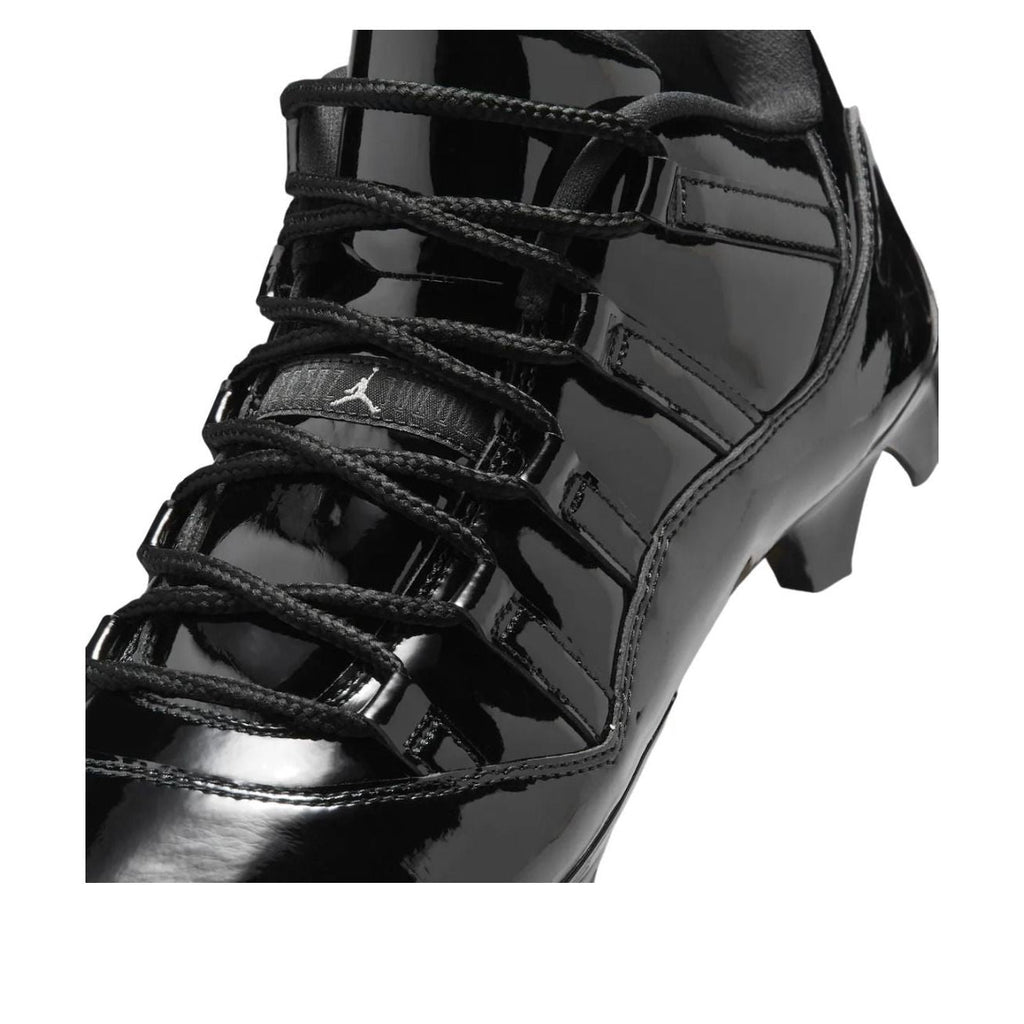 Air Jordan 11 Low TD Cleat 'Black Patent' IQ8113-001