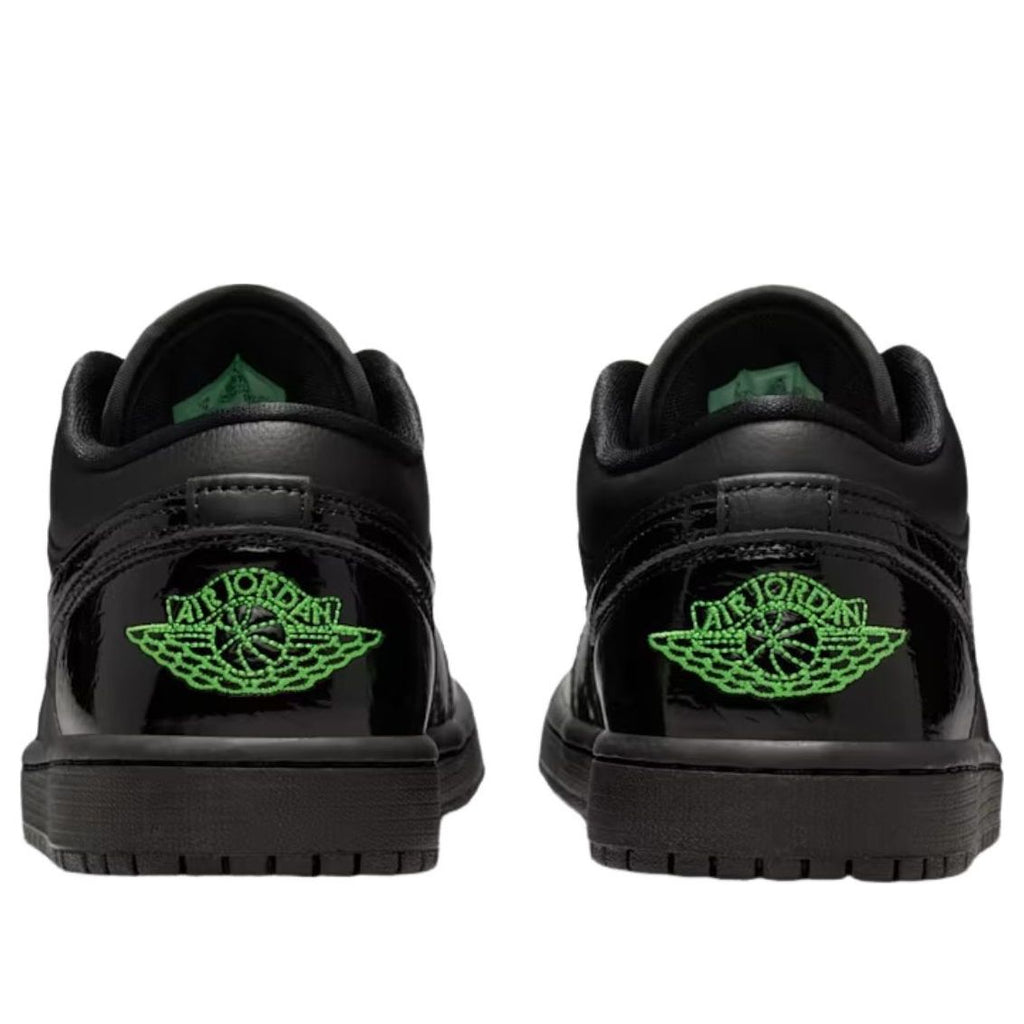 (WMNS) Air Jordan 1 Low 'Black Scream Green' IQ9701-010