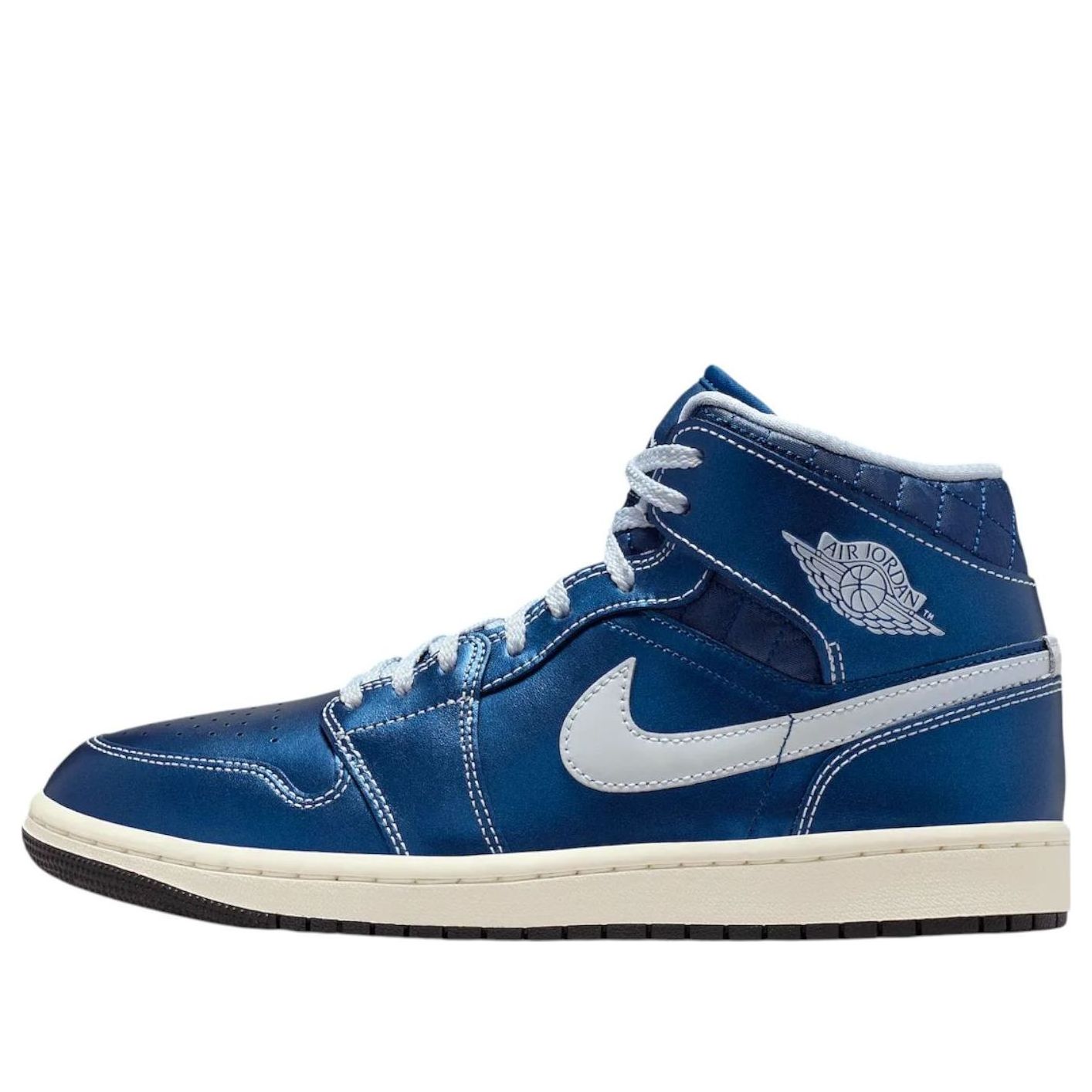 (WMNS) Air Jordan 1 Mid 'Metallic Blue' IM5128-001