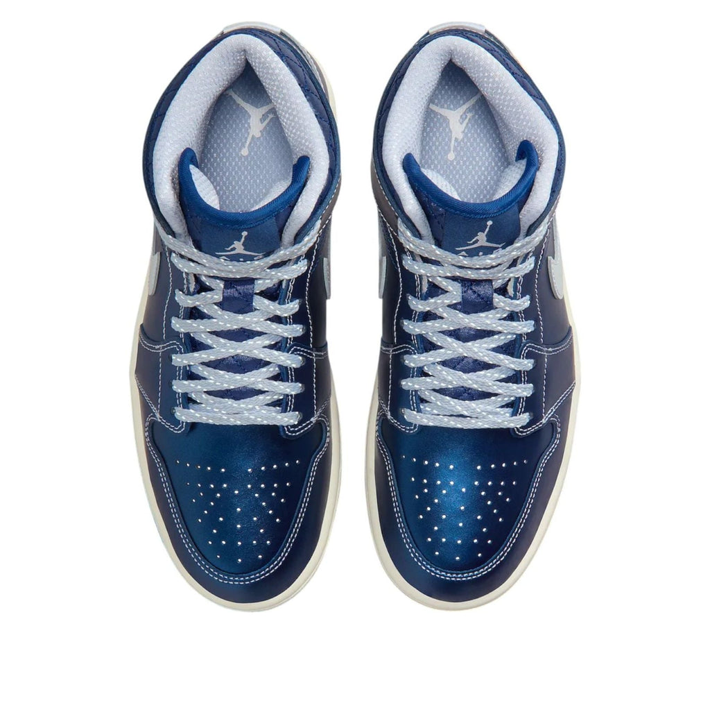 (WMNS) Air Jordan 1 Mid 'Metallic Blue' IM5128-001
