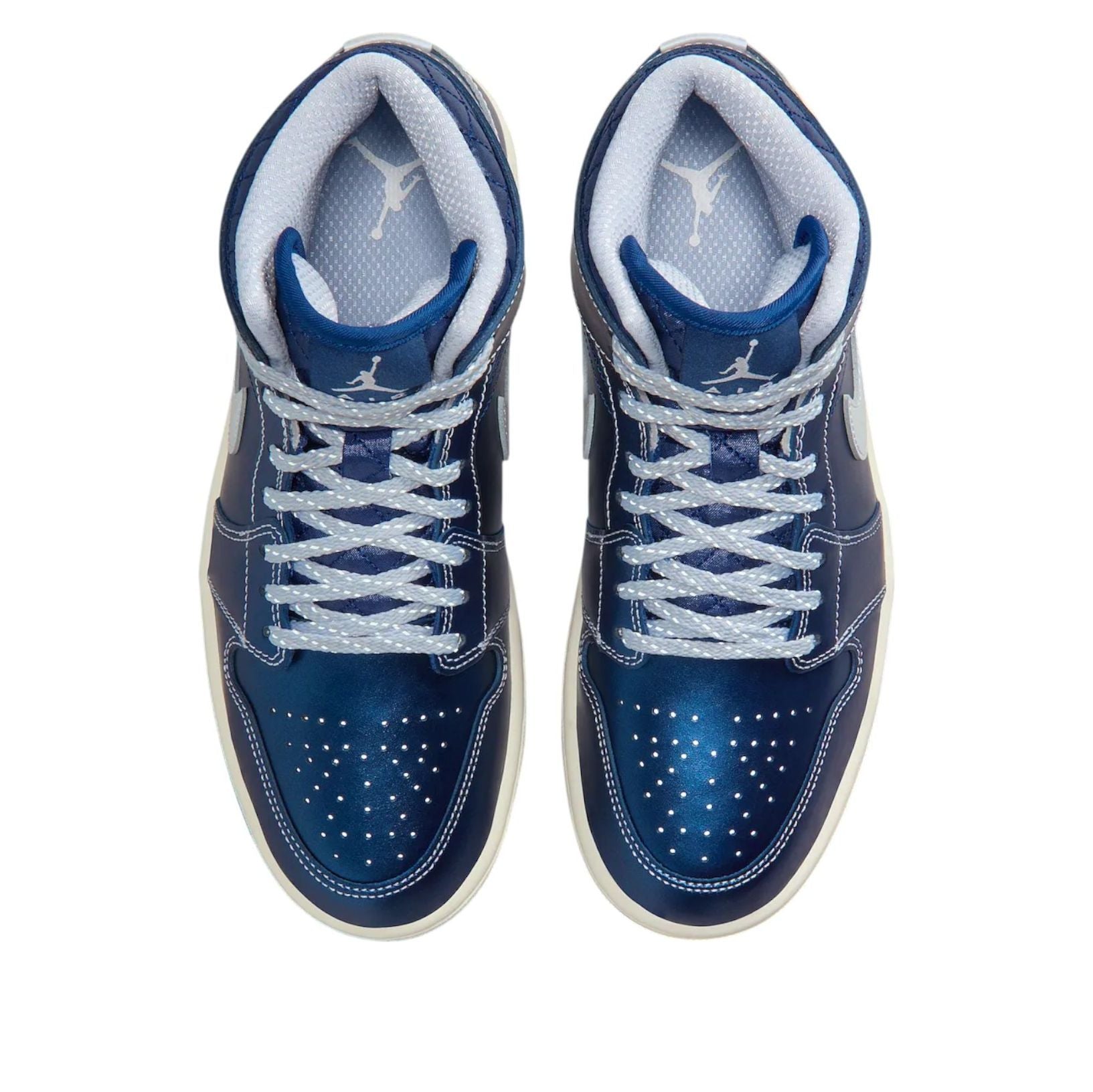 (WMNS) Air Jordan 1 Mid 'Metallic Blue' IM5128-001