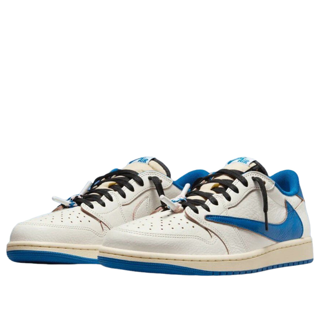 Air Jordan 1 Low x Travis Scott x Fragment 'Sail Military Blue' DM7866-104