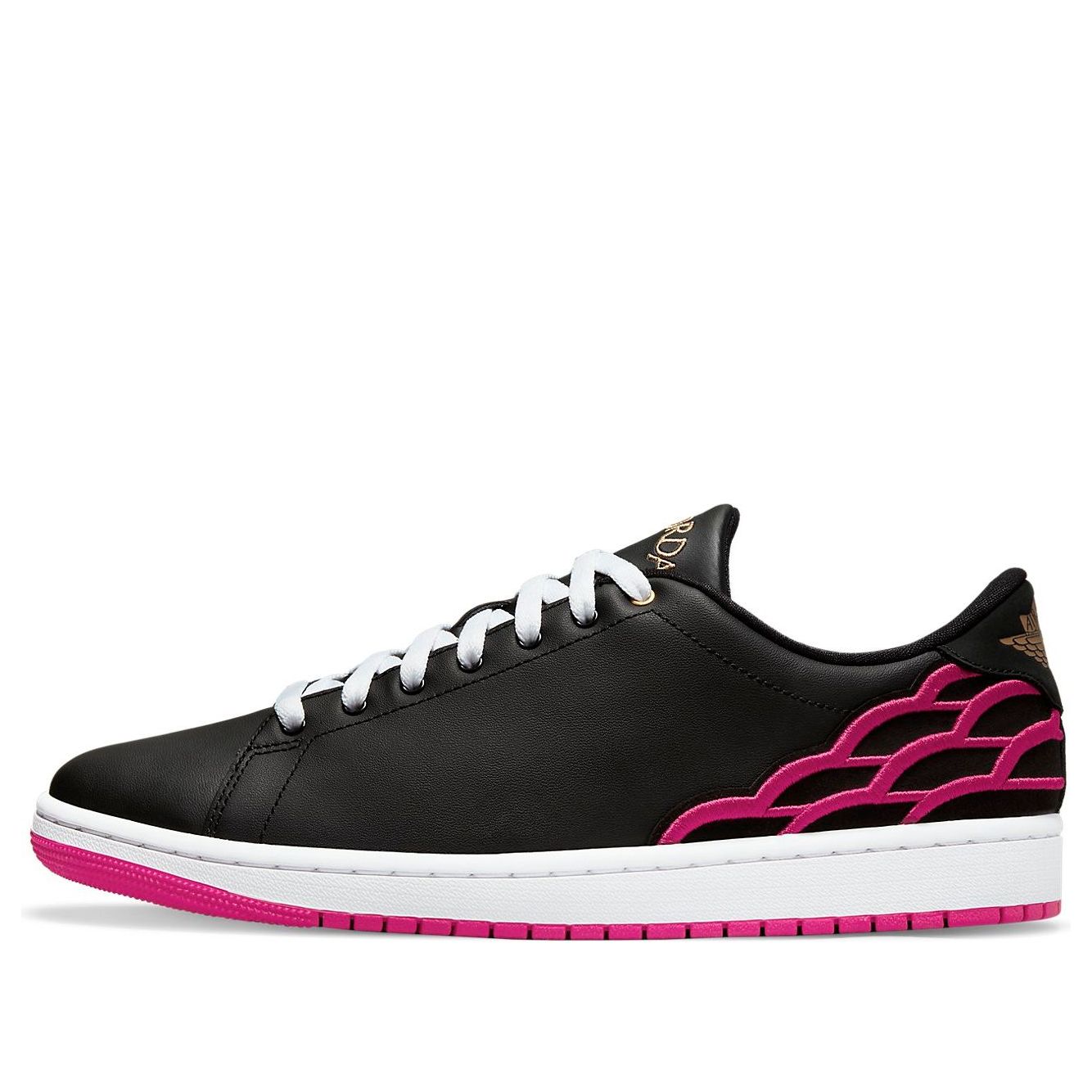 Air Jordan 1 Centre Court 'Black Pink' DQ8577-001