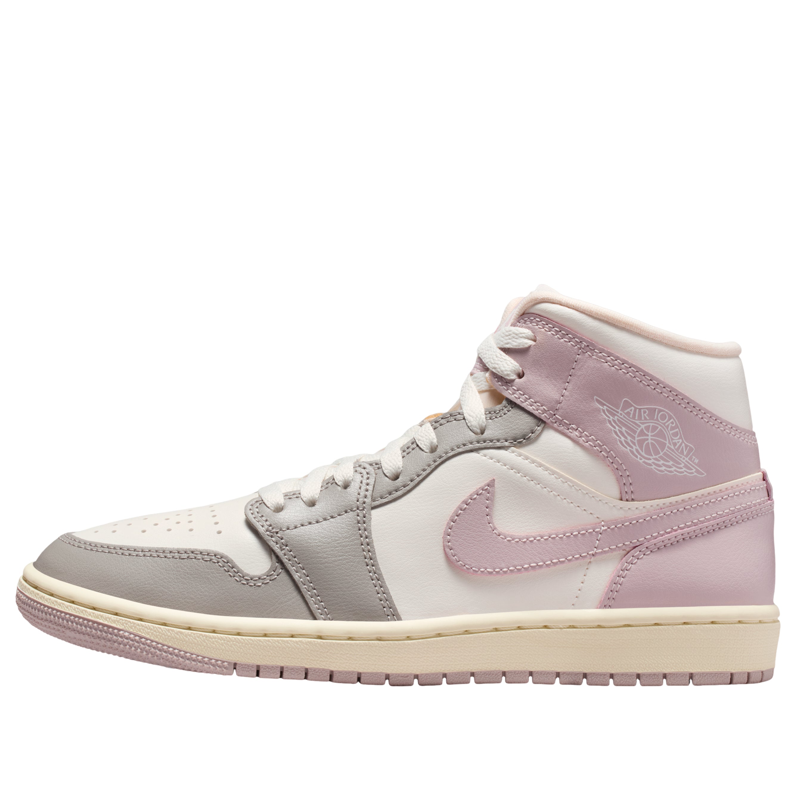 (WMNS) Air Jordan 1 Mid 'Sail Particle Rose' BQ6472-122