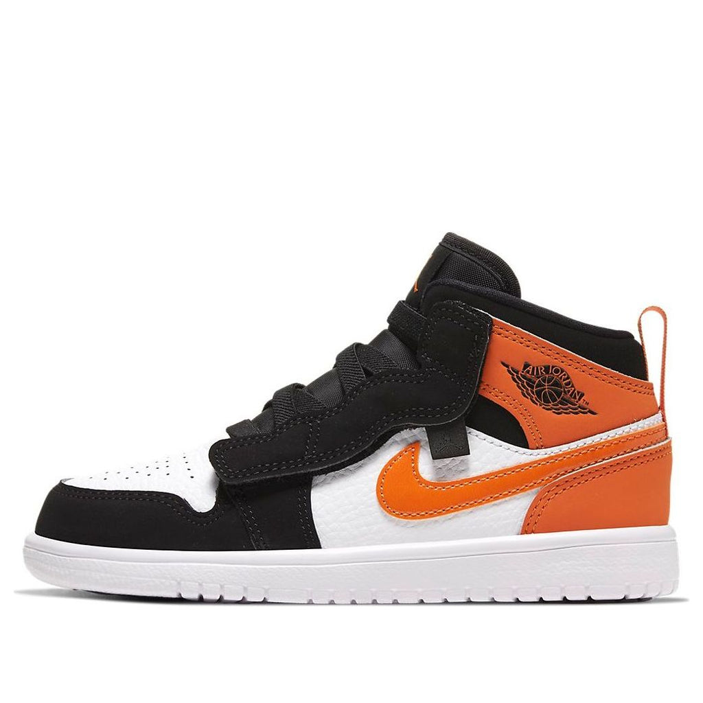 (PS) Air Jordan 1 MID ALT 'Black Orange' AR6351-058