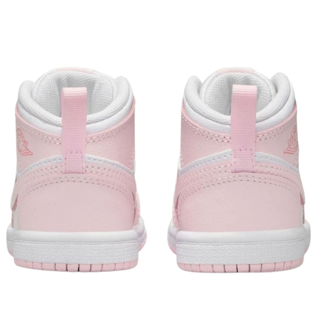 (TD) Air Jordan 1 Mid 'Pink Foam Fire Red White' DQ8425-608